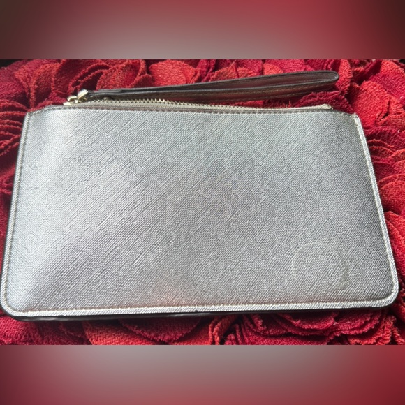 Kate Spade Metallic Silver Wristlet - Picture 4 of 8